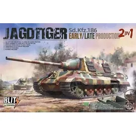 Takom 8001 - Sd.Kfz.186 Jagdtiger early/late production 2 in 1 1:35