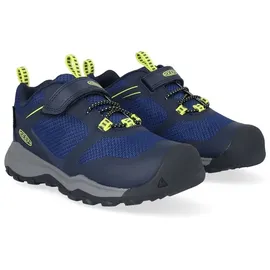 Keen Wanduro Low Waterproof Sneakers, Sky Captain/Evening Primrose, 36