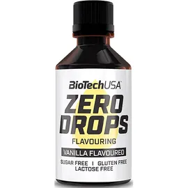 BIOTECH BioTechUSA Zero Drops Flavor Aroma ohne Kalorien Geschmack Vanilla 50 ml