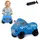 Jamara Hüpftier Police Truck mit Pumpe