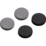 conmetall - celle Neodym Scheiben-Magnet-Set, Ø19mm, mit Gummierung