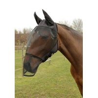 Kerbl 321273 Fliegenschutzmaske Pony, inklusiv Nasenrücken- und Ohren Schutz