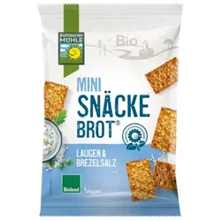 Bohlsener Mühle Mini Snäckebrot Laugen & Brezelsalz bio