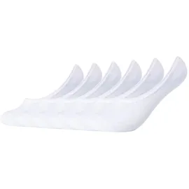 s.Oliver Füßlinge essentials 6 Paar Weiß 39-42