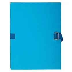 Exacompta 223020E 25x AKTENMAPPEN EINBANDDECKEL LEINEN SORTIER - Hellblau