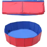 Hundepool Faltbarer Swimmingpool, Doggy Kätzchen Pool Planschbecken ​Hundebad Ba