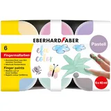 Eberhard Faber Fingerfarbe 6ST Pastell in Karton