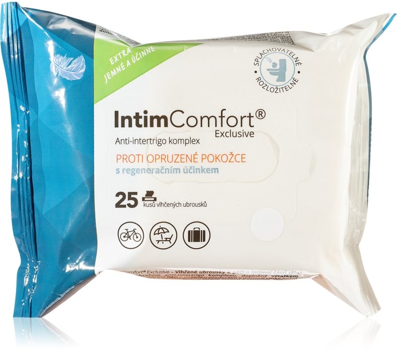 Intim Comfort Anti-intertrigo complex Hygienehilfe für die intime Hygiene 25 St.