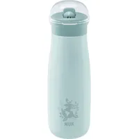 NUK Trinkhalmflasche Edelstahl Mini-Me mint, 500ml,