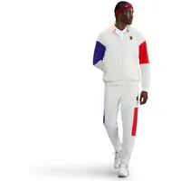 Nike Herren Jacke NikeCourt Heritage, pale ivory/deep night/lt crimson