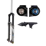 SR Suntour SF21 DUROLUX 36 Eq Boost R2C2 27.5 Zoll grau Team taper AHead 15mm 180mm