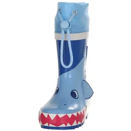 Playshoes Hai Gummistiefel Blau 29