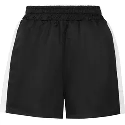 PLEIN SPORT Damen Shorts Sportshorts, Schwarz, S