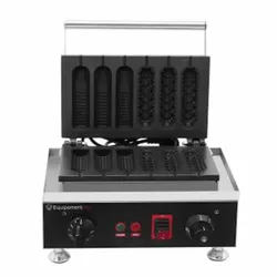 Professionelles Maiskolben-Waffeleisen – 1400 W – Gusseisenplatte | EquipementPro