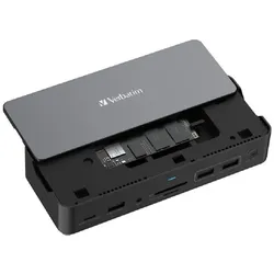 Docking Station, USB-C Pro, CDS-15SSD, 15-Port grau