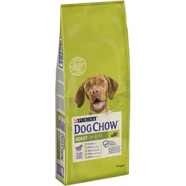 Purina Dog Chow Adult Lamb 14kg + Kämm Handschuh GRATIS!