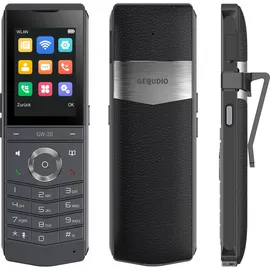 GEQUDIO GW-20 IP Telefon mit Ladeschale SIP kompatibel Telefon