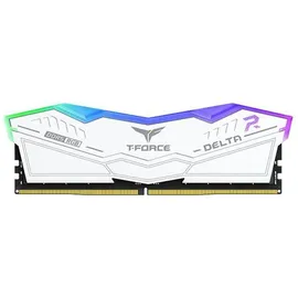 Team Group T-Force Delta RGB 32GB C38 White K2, FF4D532G6000HC38ADC01, Schwarz