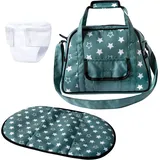Bayer Puppenwickeltasche für Puppen Nordisches Grün 69058AA