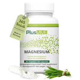 Plusvive Magnesium Kapseln 365 St.