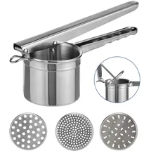 Hi Kartoffelpresse Spätzlepresse rostfreier Edelstahl