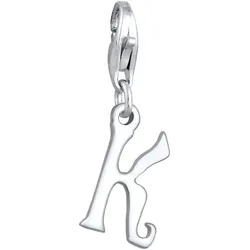 Nenalina Buchstabe "M" Anhänger Initialen Trend 925 Silber Damen 