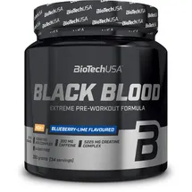 BIOTECH Black Blood NOX+ Heidelbeere-Limette Pulver 330 g