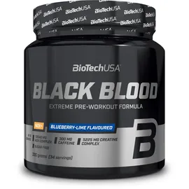 BIOTECH Black Blood NOX+ Heidelbeere-Limette Pulver 330 g