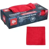 Dirt Devil Mikrofasertücher Auto 20 Stück - Reinigungstücher und Putztücher - Mikrofasertuch - Putzlappen 30x30 cm