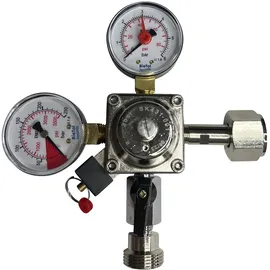 BieTal BieTal® Druckminderer Druckregler CO2 Kohlensäure 1-leitig mit Inhaltsanzeiger 3 bar