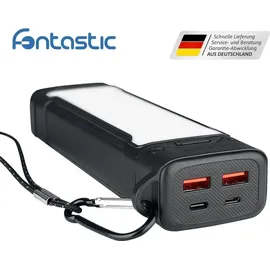 Fontastic USB LED Power Bank Atria20 20000mAh schwarz