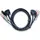 ATEN 2L-7D03UD - KVM Kabel DVI-D (Dual Link), USB, Audio, schwarz, 3 m