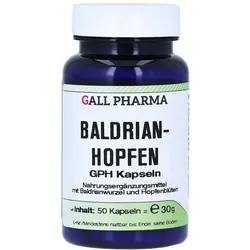 Baldrian Hopfen GPH Kapseln 50 St
