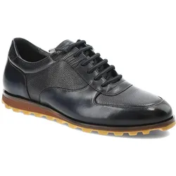 Dunkelblaue Halbschuhe Brooman Elegante Herrenschuhe, 43