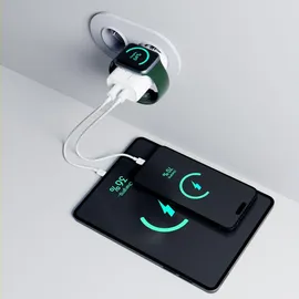 Hardy 3MK HARDY Charger PD 2in1 33W für Apple iPhone/Watch/iPad - Weiß