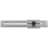 Helios Preisser Streichmaß 0321305 Stahl rostfrei 0,50 m