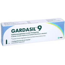 Gardasil 9 Inj.-sus.i.e.fertigspritze 1 St
