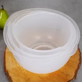 Excellent Houseware Küchenschüssel Schüssel Rührschüssel Servierschüssel Küchenchale 1,5/2 / 2,5 L 3 Stk.