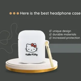 HELLO KITTY Silikon 3D Head Hülle AirPods Pro – Fuchsia