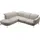 sit&more Ecksofa SIT & MORE "Zoe", grau (elefant), B:300cm H:87cm T:267cm, 100% Polyester, Sofas, Ecksofa, ink.Sitztiefenverstellung, wahlweise mit Kopfteilverstellung
