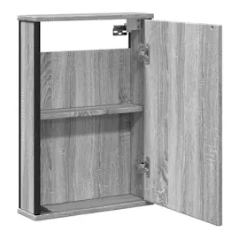 vidaXL Grau Sonoma 41,2 cm grau LED