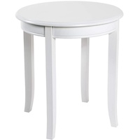 Haku-Möbel Beistelltisch weiß - 48 x 48,0 x 51,0
