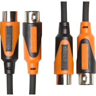 Roland Black-Serie Dual-MIDI-Kabel, Länge: 1,5m – RMIDI-B5-DUAL