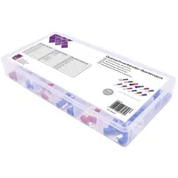 TRU Components T1904C071 Quetschverbinder-Sortiment 0.50mm2 2.50mm2 Rot, Blau 120