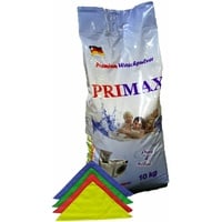 10 kg Primax Universal Waschpulver Vollwaschmittel + Microfasertuch gratis