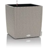 LECHUZA Cube Cottage 50 Komplettset 50 x 50 x 50 cm sandbraun