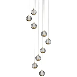 LUCANDE Hayley 9-flg. 40 cm rund gold
