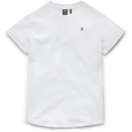 G-Star Lash Ribbed Kurzarm-T-Shirt White 2XL