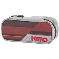 Nitro Pencil Case red stripes