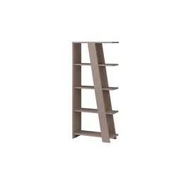 Forte Standregal 72 x 29,6 x 161 cm Rot